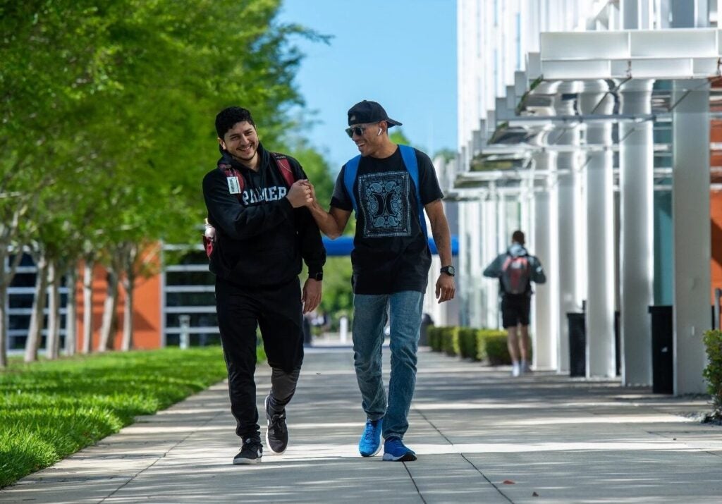 Students Walk hand